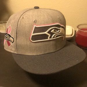 BRAND NEW! New Era 59Fifty grey SEAHAWKS hat